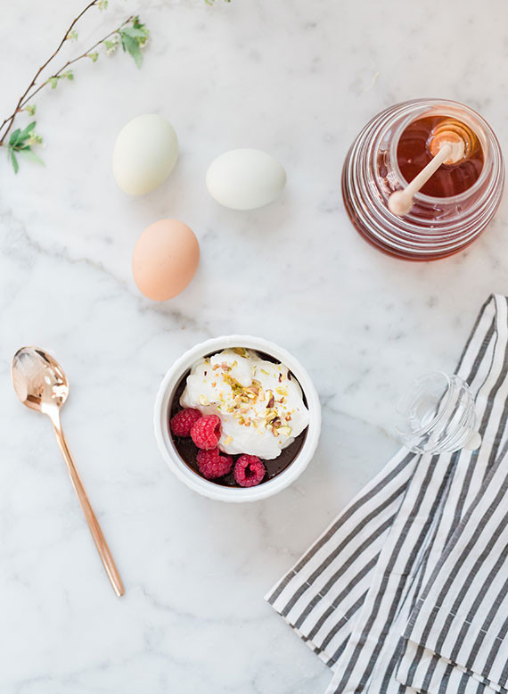 Valentine's Day chocolate dessert