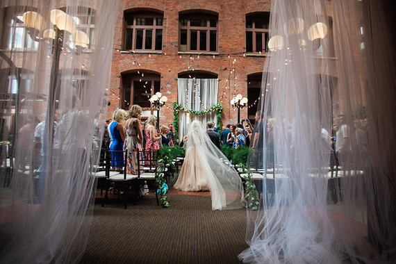 Elegant Seattle wedding ceremony