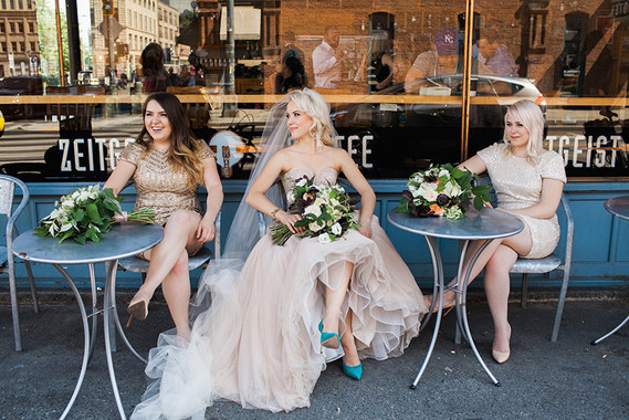 Bridesmaids portrait