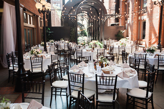 Elegant Seattle wedding reception