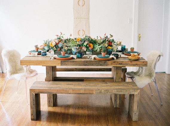 Boho tablescape inspiration
