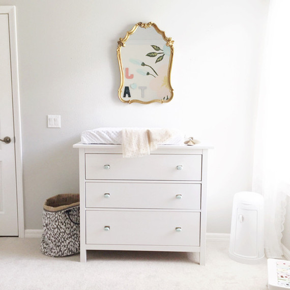 Floral pastel nursery