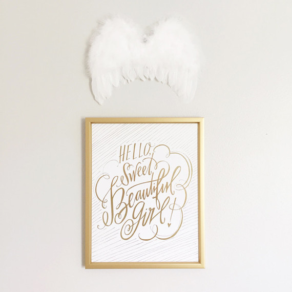 Floral pastel nursery