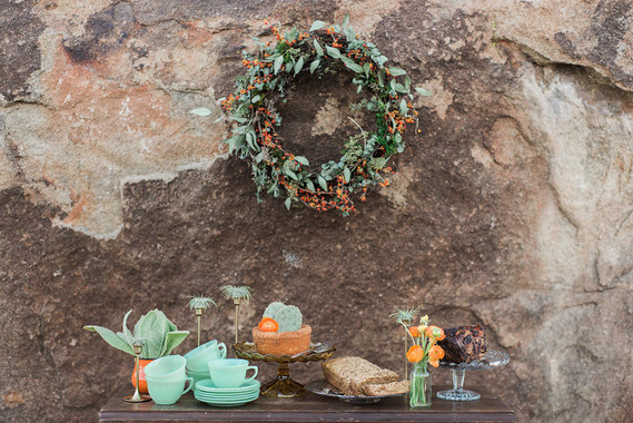 Bohemian desert wedding inspiration