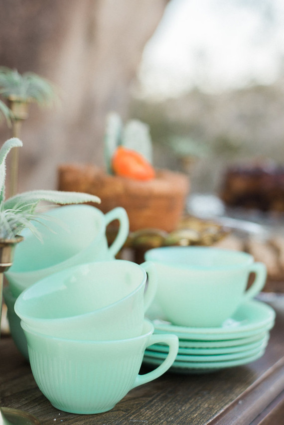 Jade coffe cups