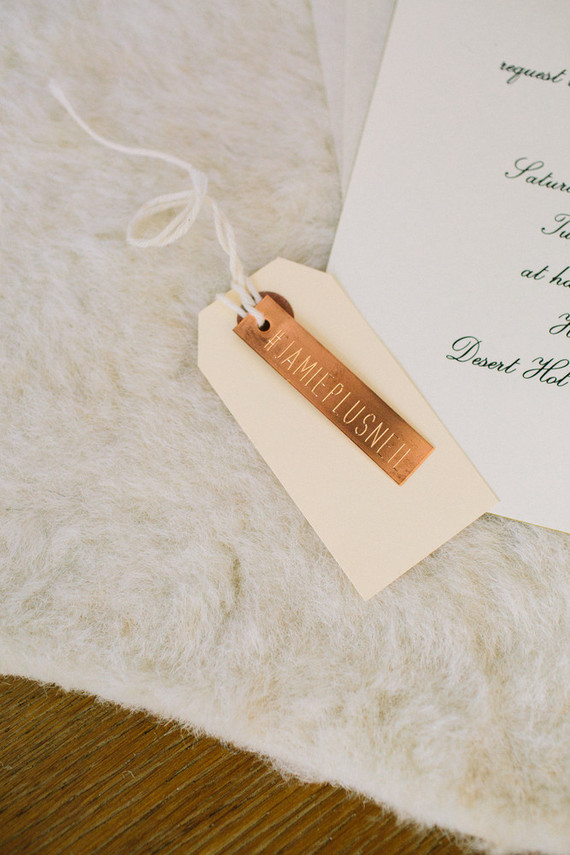Wedding tags