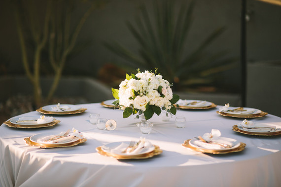 Wedding tablescape