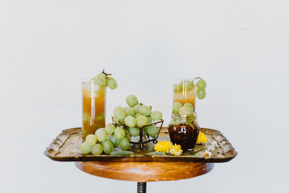 Fig & White Grape Aqua Fresca cocktails