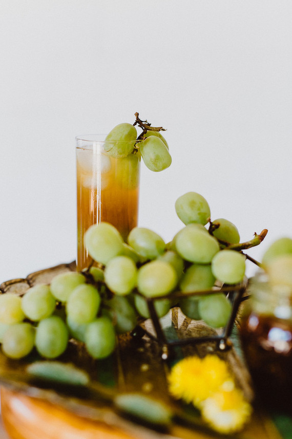 Fig & White Grape Aqua Fresca cocktails