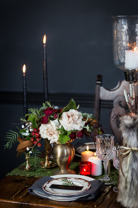 Moody wedding inspiration