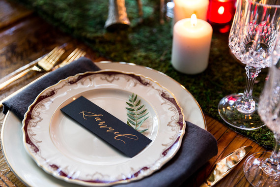 Moody wedding inspiration