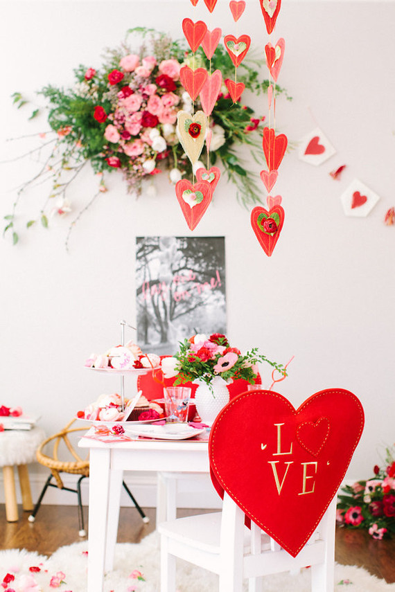 Kids Valentine's Day party Inspiration