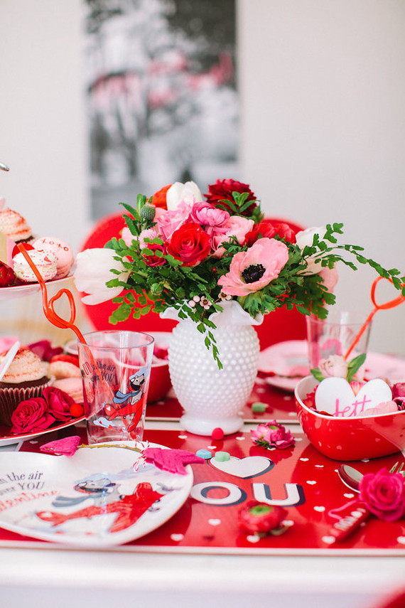 Kids Valentine's Day party Inspiration