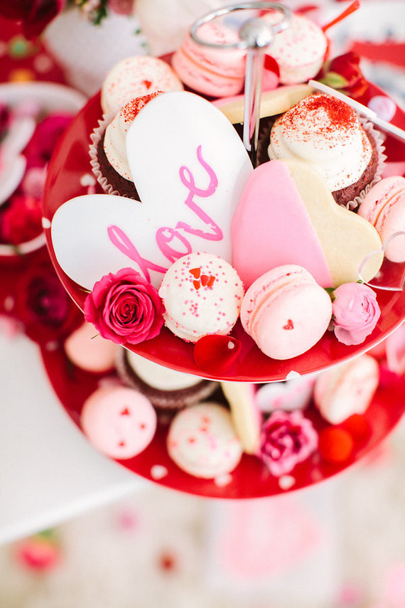 Valentines day cookies