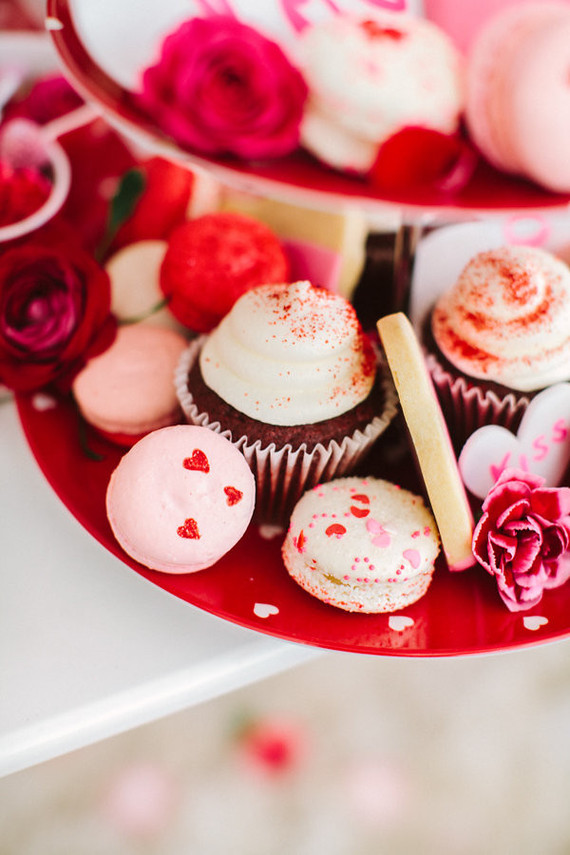 Valentines day cookies
