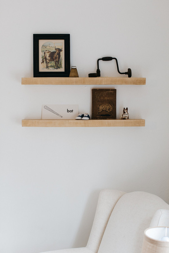 Vintage minimal boys nursery