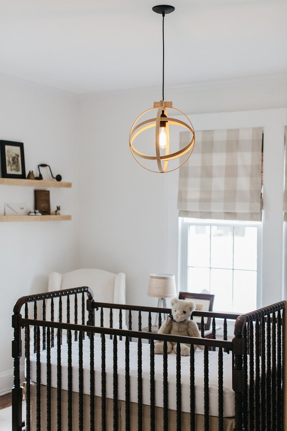 Vintage minimal boys nursery