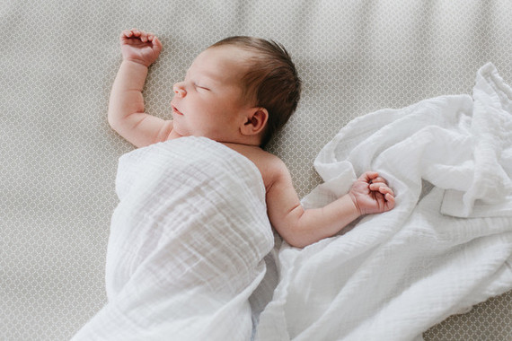 neutral newborn photos