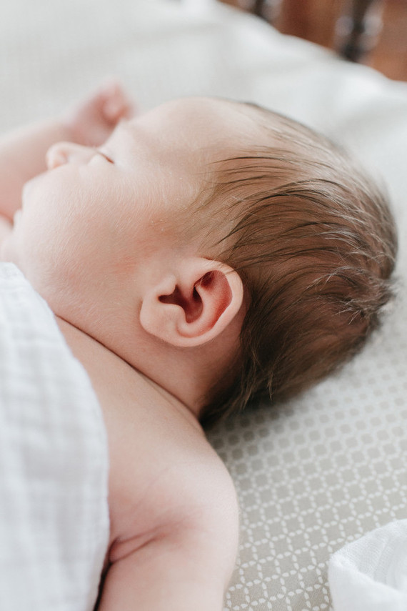 neutral newborn photos