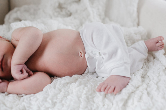 neutral newborn photos