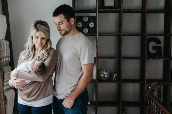 lifestyle newborn photos