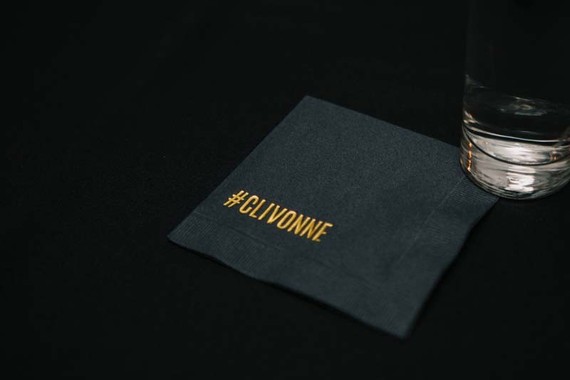 Customized cocktail napkins