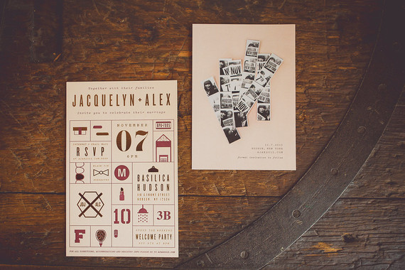 Wedding invitation suite