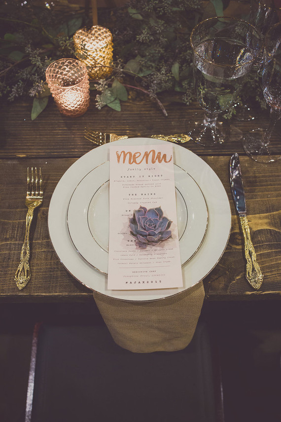 Place setting Inspiration