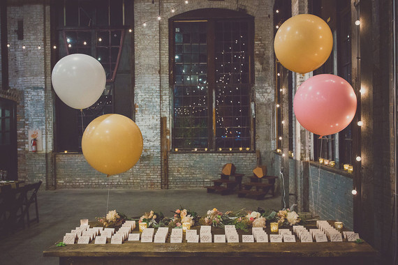 Whimsical wedding tablescape