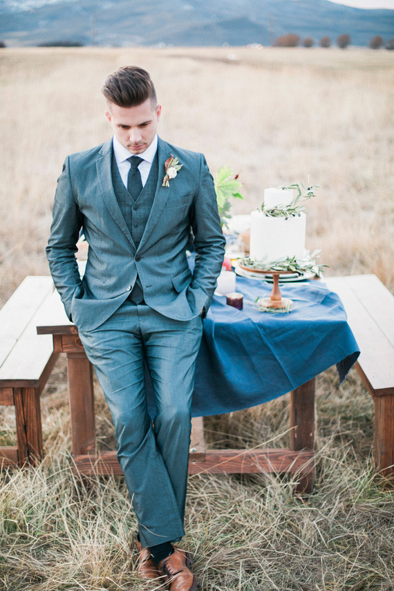 Groom portrait