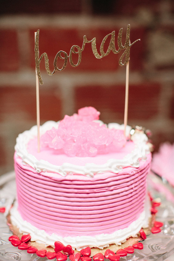 Valentine's Day party cake