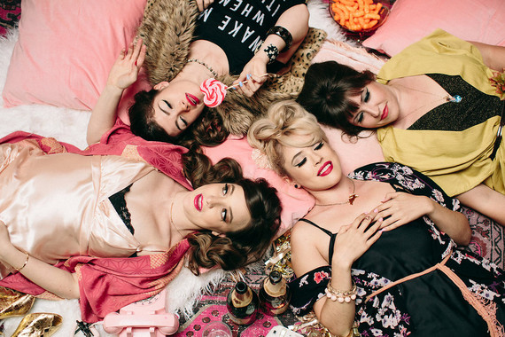 Girly Valentine's Day party