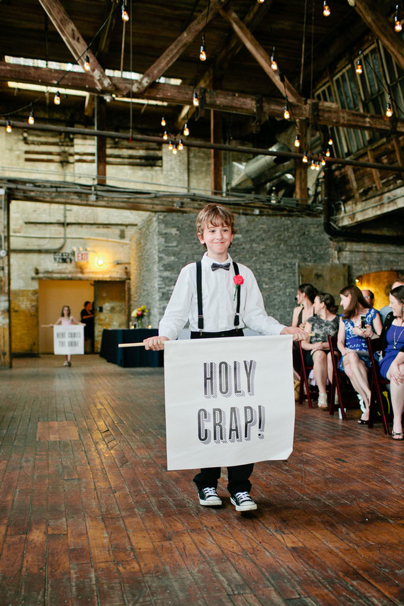 Ceremony signage