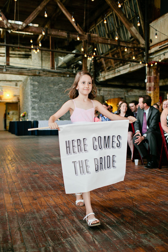 Ceremony signage