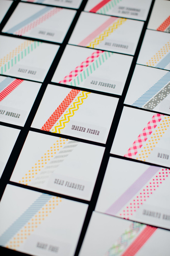 Escort cards