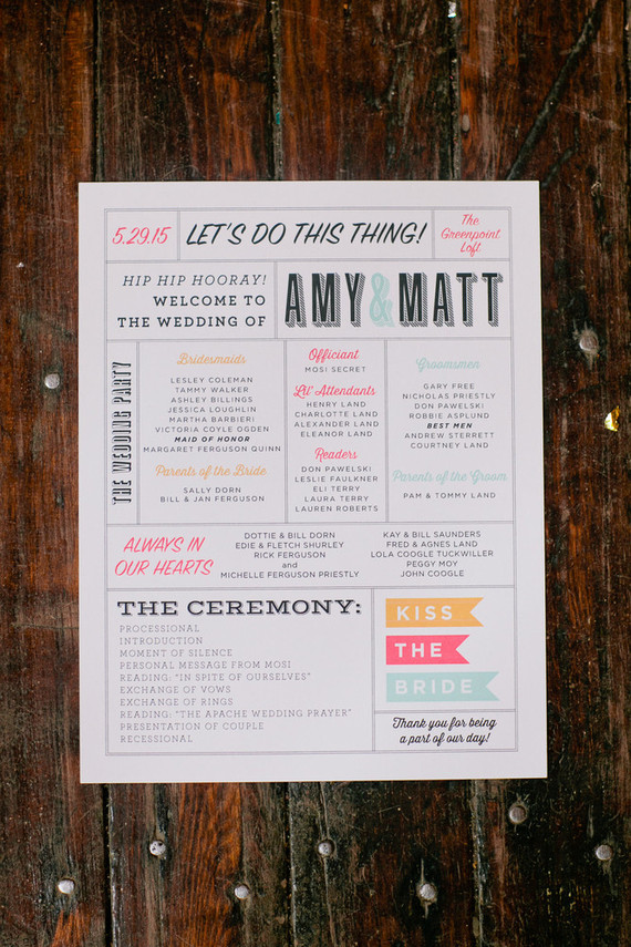 Wedding invitation