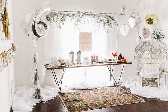 winter wonderland birthday party Inspiration