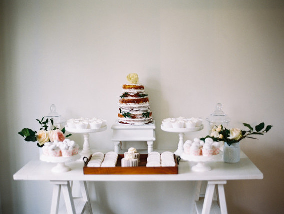 baby shower dessert table