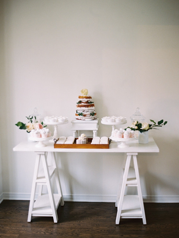 baby shower dessert table