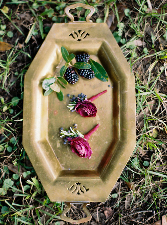 Groom's boutonnières