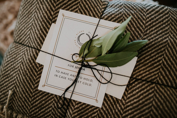 DIY Barn wedding place setting