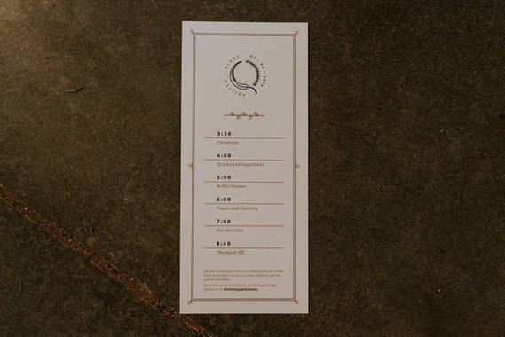 Wedding invitation