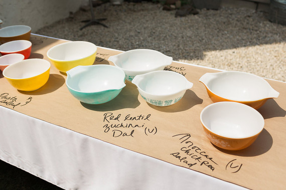 Pot luck wedding Inspiration