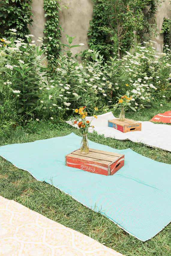 Picnic wedding