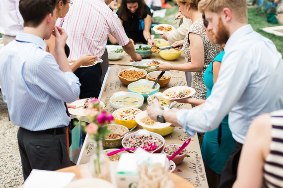 Pot luck wedding Inspiration