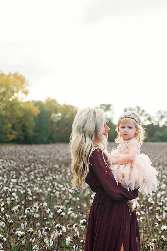 Cotton field family photos