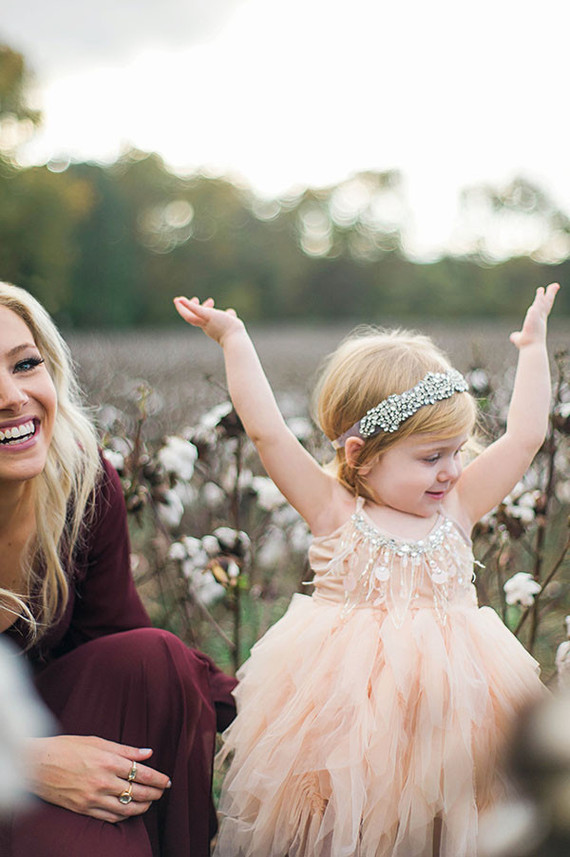 Cotton field family photos