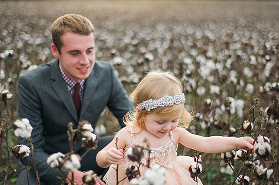 Cotton field family photos