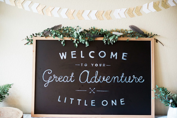 adventure baby shower ideas