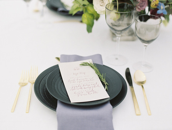 Romantic seaside wedding inspiration